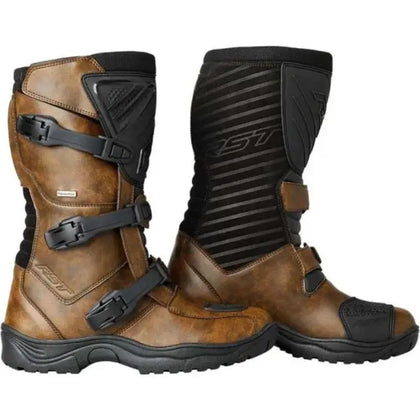 RST Ambush ADV Boots Brown Pair Front Three Quarter View