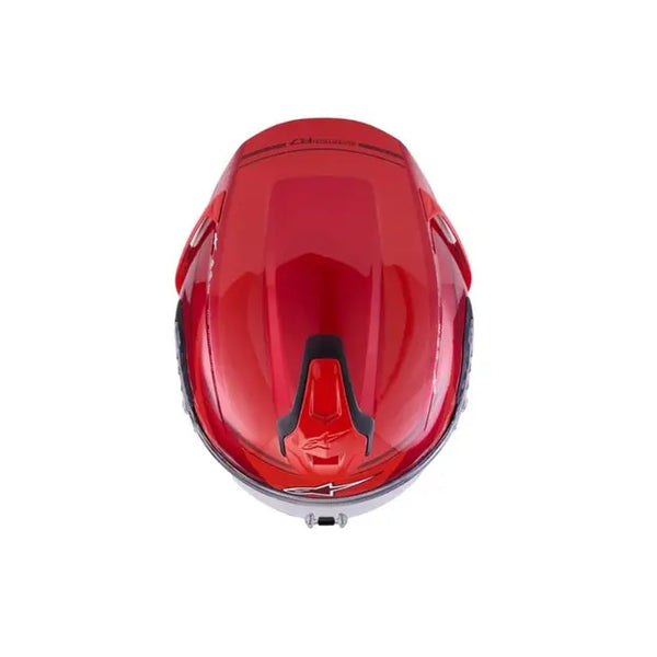 Alpinestars SR7 Acore Helmet RED WHITE  GLOSS