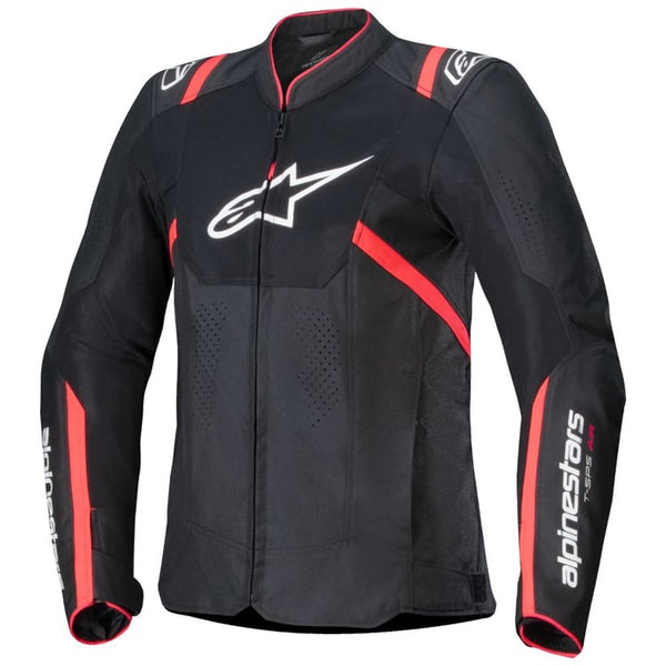 Alpinestars Stella T-SP-S Air V2 Jacket Black Diva-Pink - front
