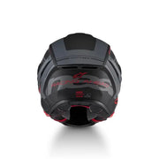 Alpinestars SR7 Acore Helmet BLACK GRAY  RED MATT Video thumbnail