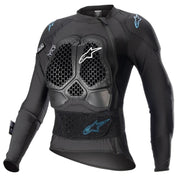 Alpinestars Stella Bionic Action V2 Protection Jacket Black Cyan - front Video thumbnail