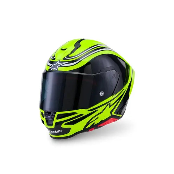 Alpinestars SR7 Zeal Helmet Fluro Yellow