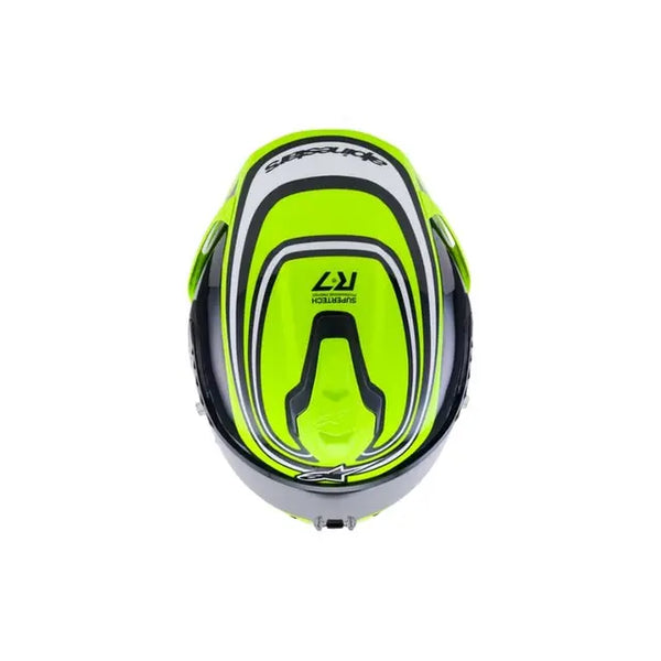 Alpinestars SR7 Zeal Helmet Fluro Yellow