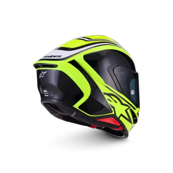 Alpinestars SR7 Zeal Helmet Fluro Yellow