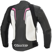 Alpinestars Stella GP Plus R V3 Airflow Jacket - Black White Fuchsia detail Video thumbnail