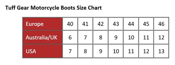 Tuff Gear Motorcycle Waterproof Sport Racing Boots - Racing 4