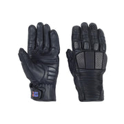 Tuff Gear Motorcycle Motorbike Cafe Racer Windproof Winter Gloves Video thumbnail