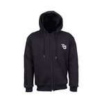 Tuff Gear Motorcycle Hoodie Lined with “DuPont™ and Kevlar® - Black