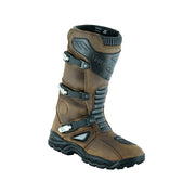 Tuff Gear Motorcycle Waterproof Cowhide Leather Adventure Riding Boots - Brown Video thumbnail