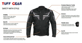 Tuff Gear Motorcycle Textile Jacket