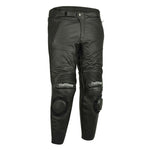 Tuff Gear Motorcycle Leather Pants with CE approved Armours